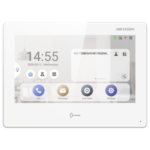 Hikvision DS-KH9310-WTE1 Ultra serija unutrašnji monitor 10 inča touchscreen beli